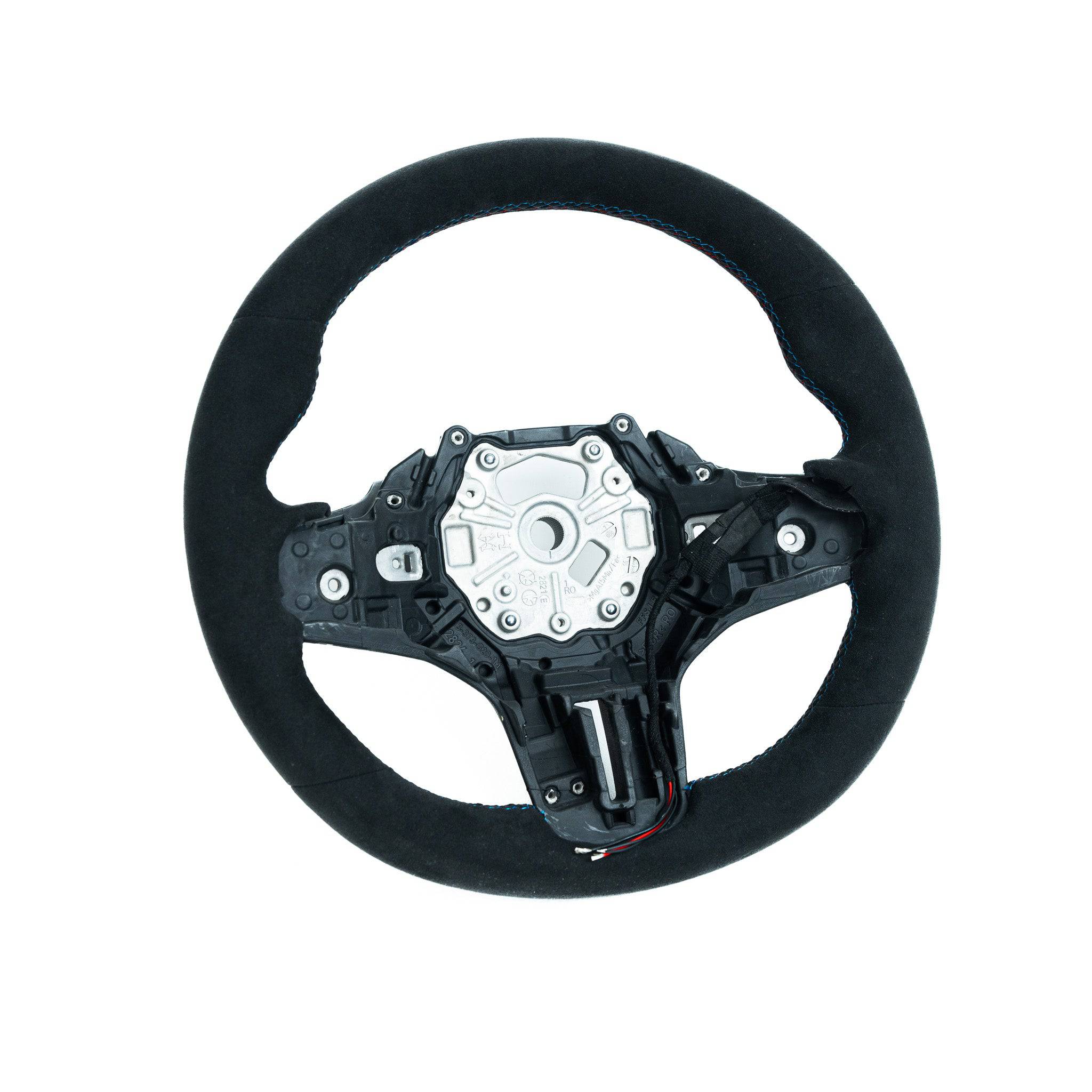 BMW G Series Full Alcantara Custom Steering Wheel by FORM - AUTOID® - Steering Wheels - FORM Industries