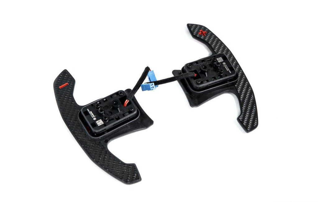 BMW G Series Genuine M Performance Carbon Fibre Shift Paddle Set - AUTOID® - Paddle Shifters - BMW M Performance