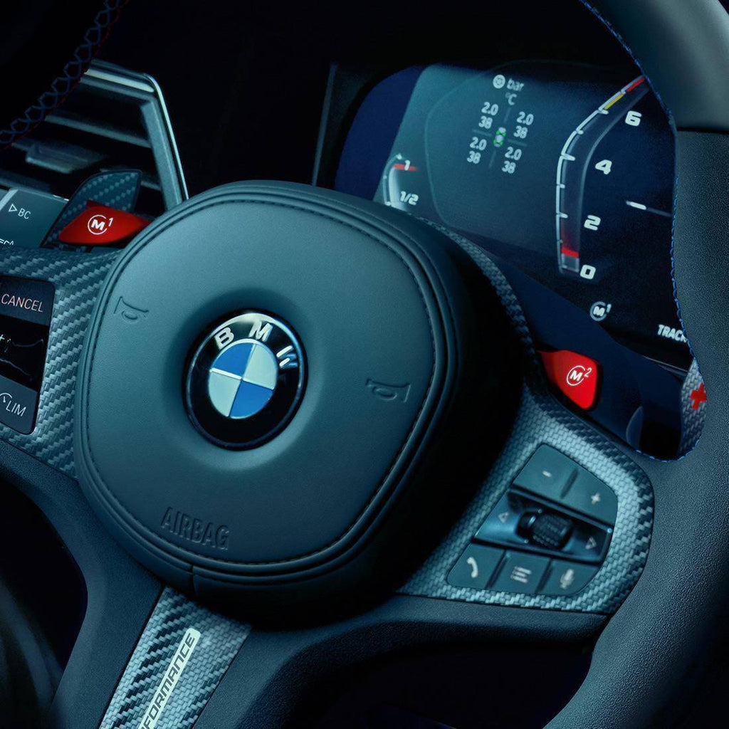 BMW G Series Genuine M Performance Carbon Fibre Shift Paddles - AUTOID® - Paddle Shifters - BMW M Performance