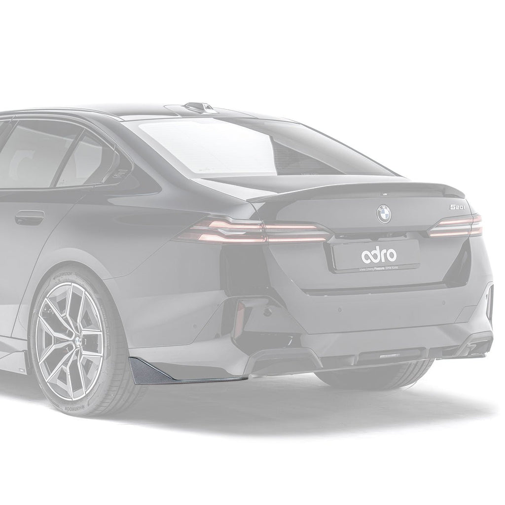 BMW G60 5-Series Carbon Fiber Rear Winglets by Adro - AUTOID® - Rear Diffusers - Adro