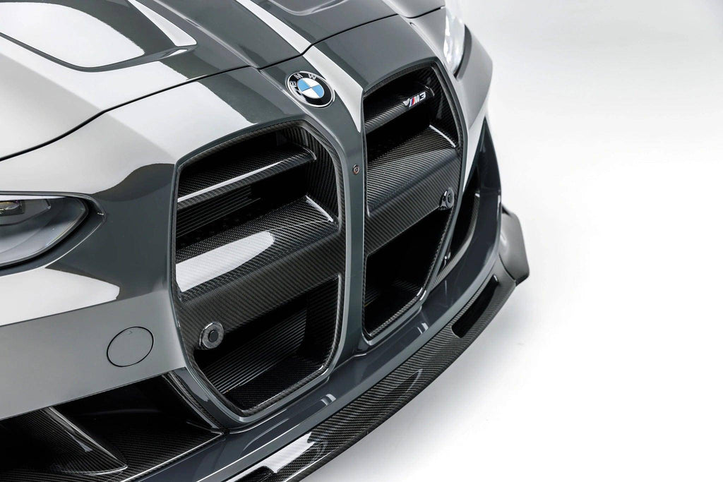 BMW G80 G81 M3 & BMW G82 G83 M4 Carbon Fibre VRS Aero Front Kidney Grille by Vorsteiner (2020+) - AUTOID - Front Grille - Vorsteiner