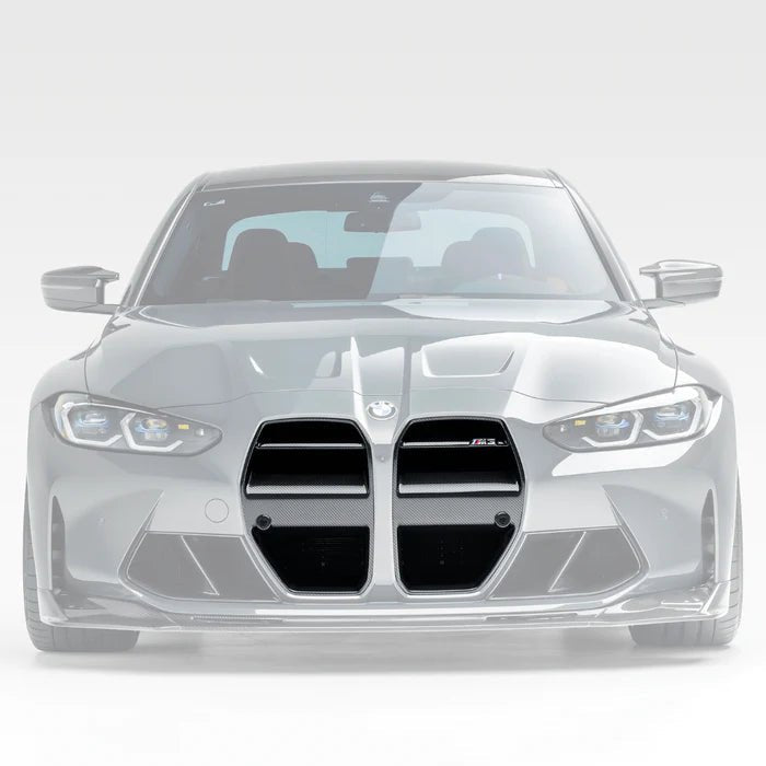 BMW G80 G81 M3 & BMW G82 G83 M4 Carbon Fibre VRS Aero Front Kidney Grille by Vorsteiner (2020+) - AUTOID® - Front Grille - Vorsteiner