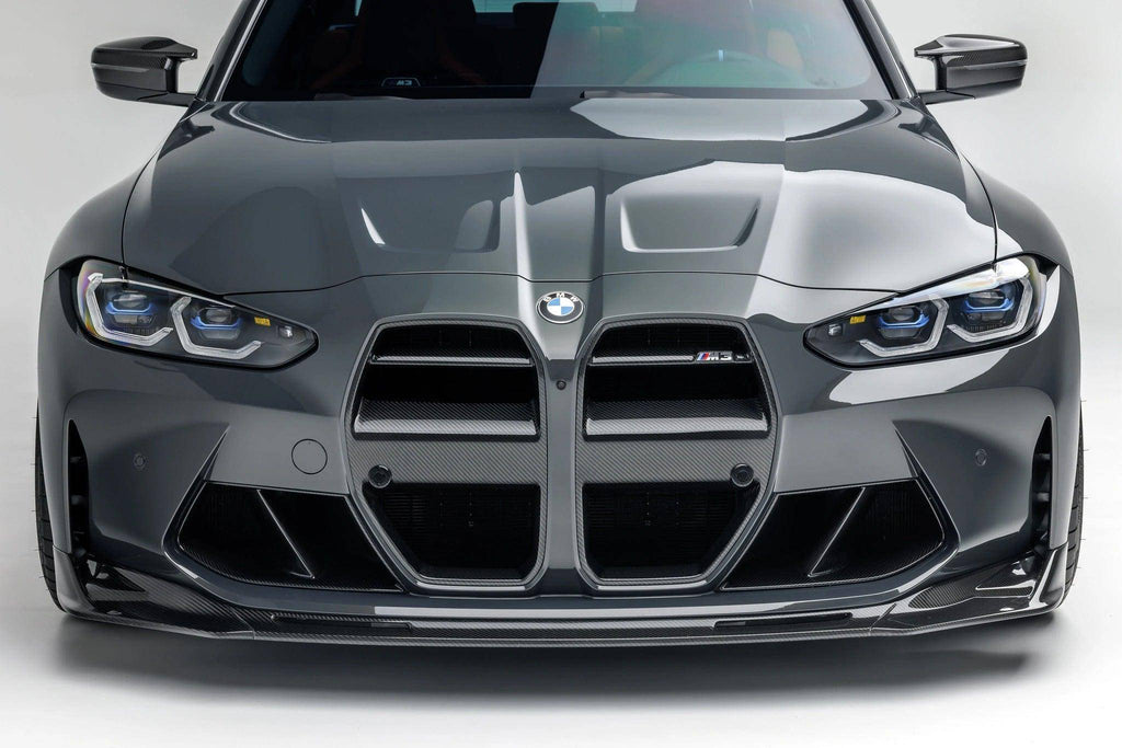 BMW G80 G81 M3 & BMW G82 G83 M4 Carbon Fibre VRS Aero Front Kidney Grille by Vorsteiner (2020+) - AUTOID® - Front Grille - Vorsteiner