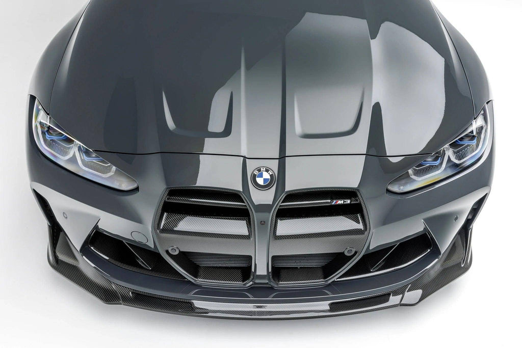 BMW G80 G81 M3 & BMW G82 G83 M4 Carbon Fibre VRS Aero Front Kidney Grille by Vorsteiner (2020+) - AUTOID® - Front Grille - Vorsteiner