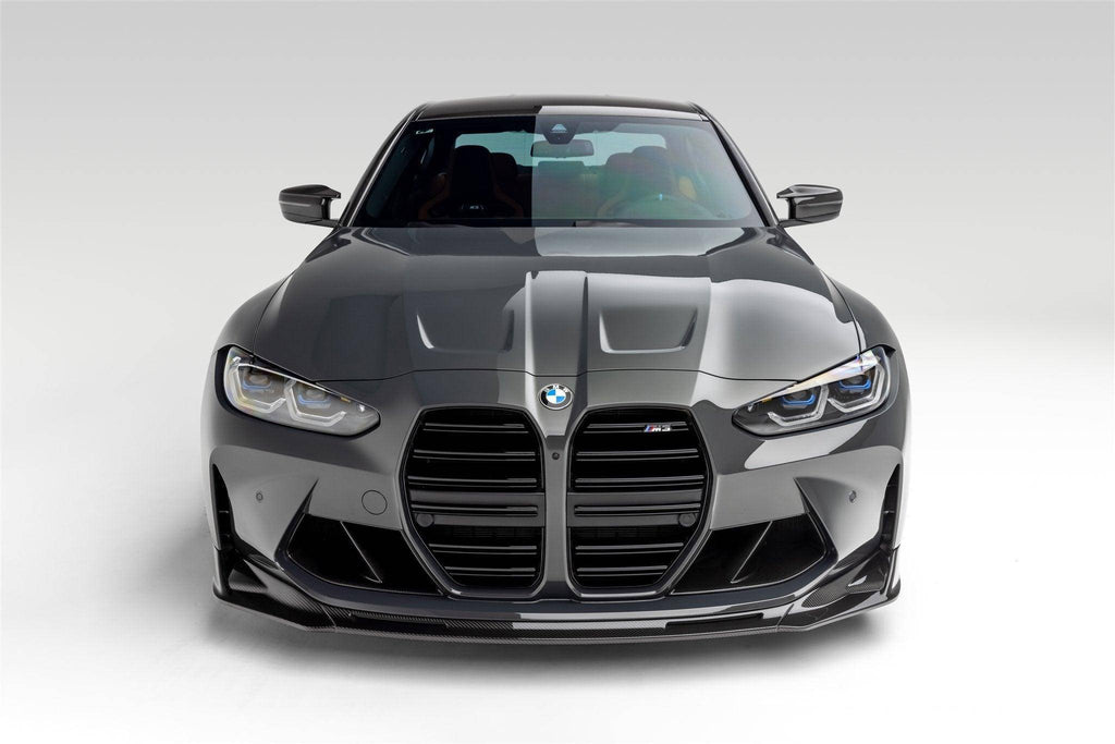 BMW G80 G81 M3 & BMW G82 G83 M4 Carbon Fibre VRS Aero Front Splitter by Vorsteiner (2020+) - AUTOID® - Front Lips & Splitters - Vorsteiner