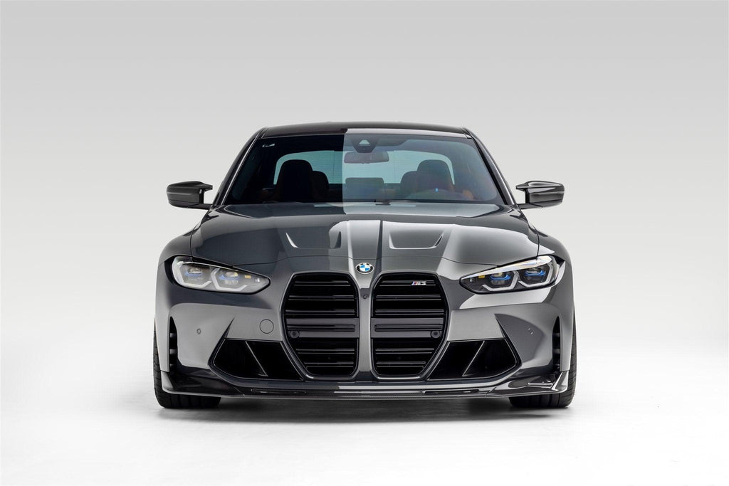 BMW G80 G81 M3 & BMW G82 G83 M4 Carbon Fibre VRS Aero Front Splitter by Vorsteiner (2020+) - AUTOID® - Front Lips & Splitters - Vorsteiner