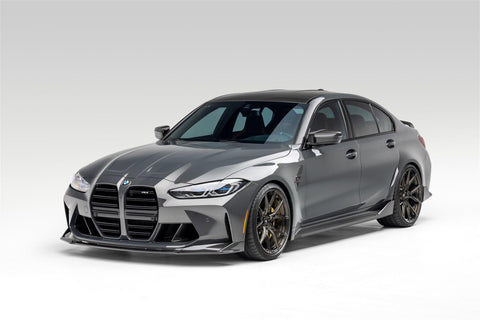 BMW G80 G81 M3 & BMW G82 G83 M4 Carbon Fibre VRS Aero Front Splitter by Vorsteiner (2020+) - AUTOID® - Front Lips & Splitters - Vorsteiner