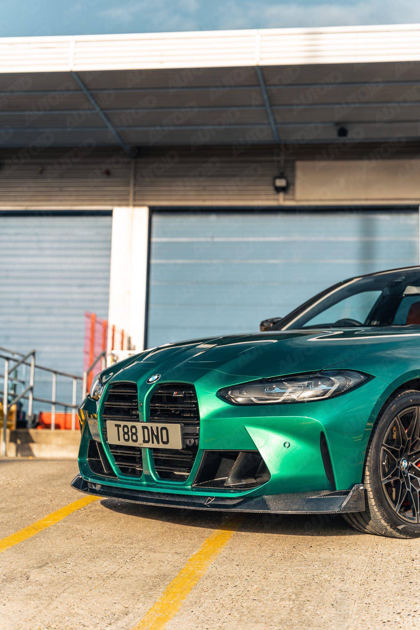 BMW G80 G81 M3 & G82 G83 M4 Carbon Fibre Competition Front Splitter by FORM (2021+) - AUTOID® - Front Lips & Splitters - FORM Industries