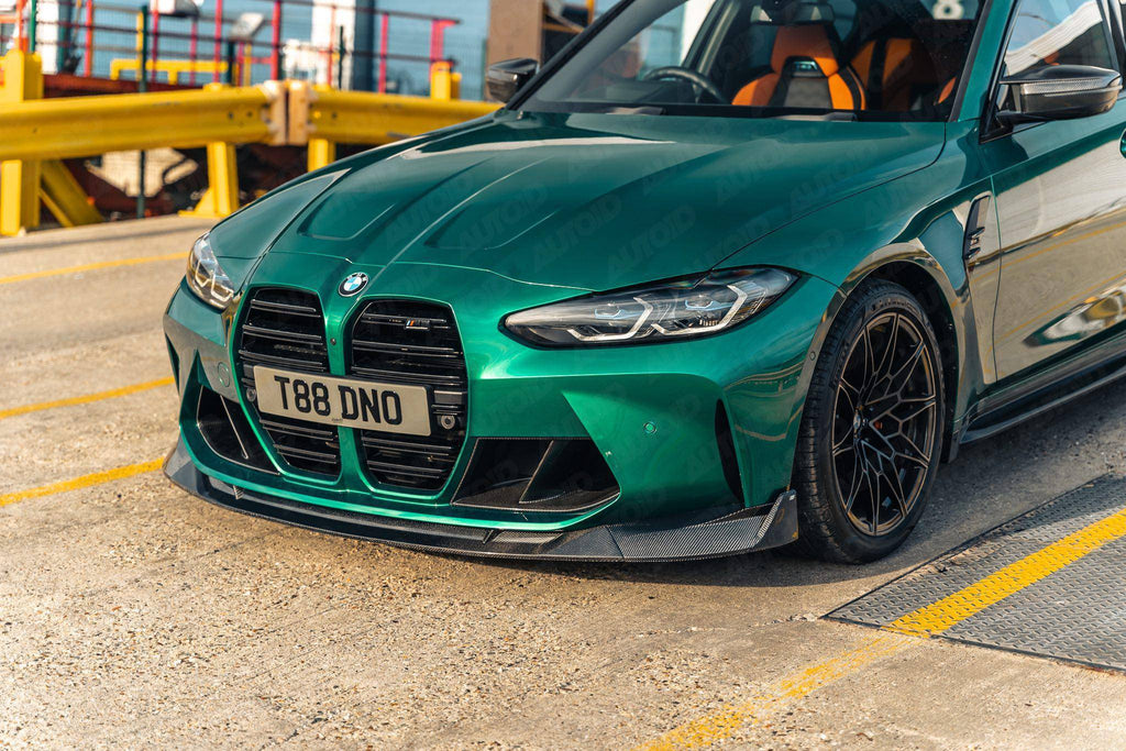 BMW G80 G81 M3 & G82 G83 M4 Carbon Fibre Competition Front Splitter by FORM (2021+) - AUTOID® - Front Lips & Splitters - FORM Industries