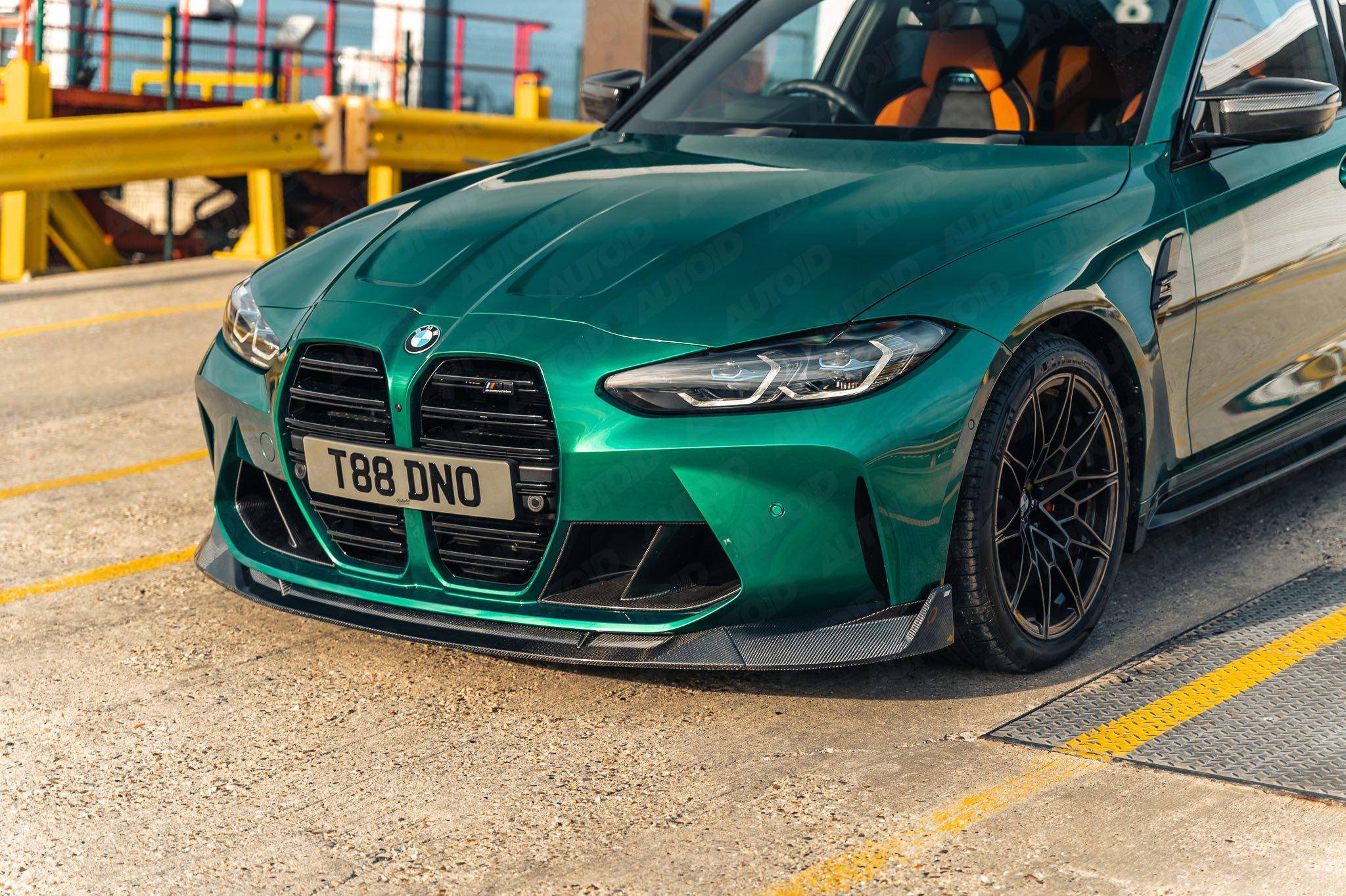 BMW G80 G81 M3 & G82 G83 M4 Carbon Fibre Competition Front Splitter by FORM (2021+) - AUTOID® - Front Lips & Splitters - FORM Industries