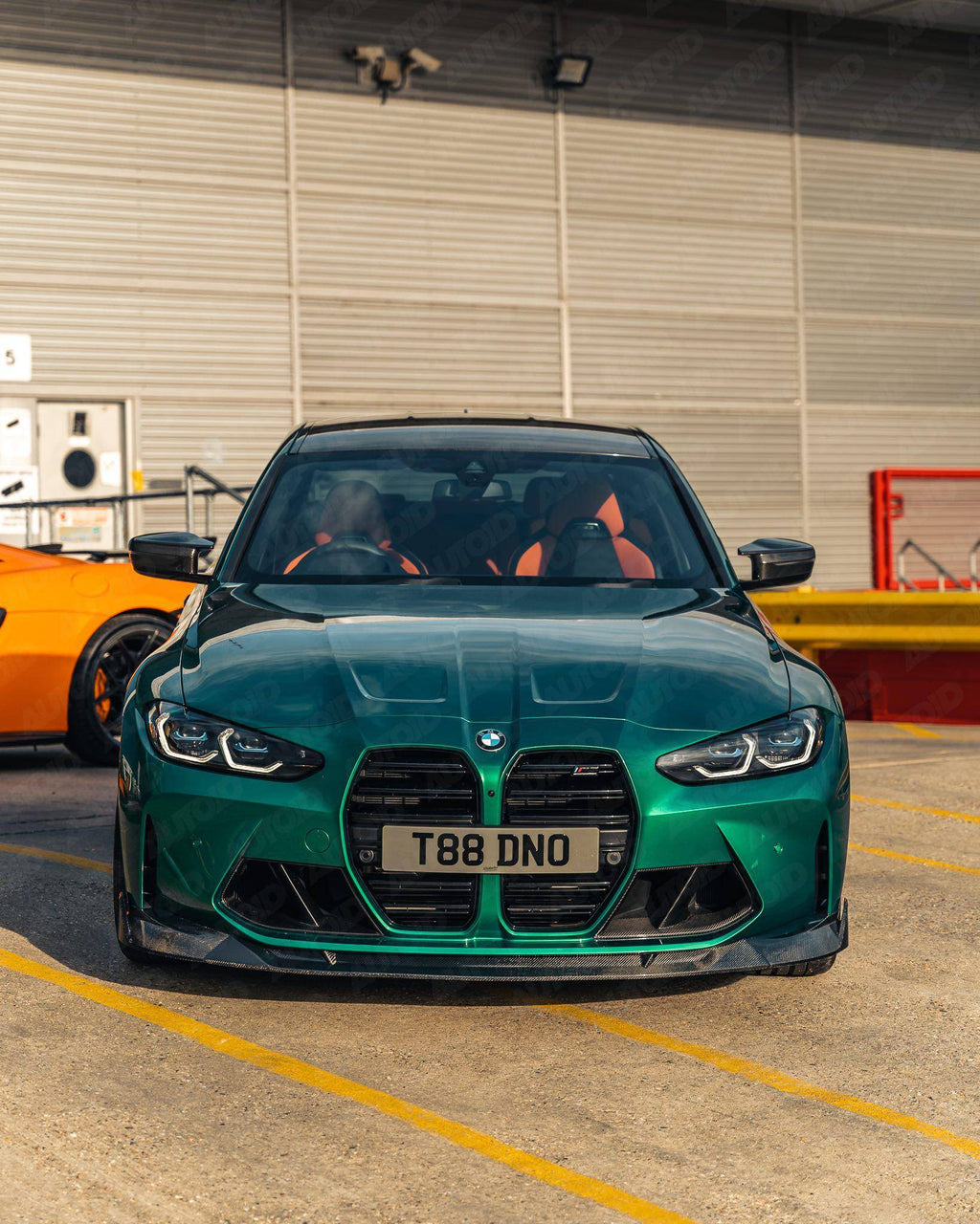 BMW G80 G81 M3 & G82 G83 M4 Carbon Fibre Competition Front Splitter by FORM (2021+) - AUTOID® - Front Lips & Splitters - FORM Industries