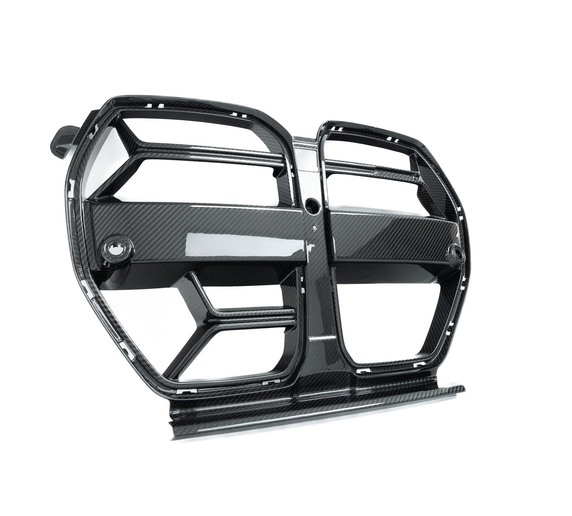 BMW G80 G81 M3 & G82 G83 M4 Pre - Preg Carbon Fibre CSL Front Kidney Grilles with ACC Fitment by TRE (2021+) - AUTOID - Front Grille - TRE