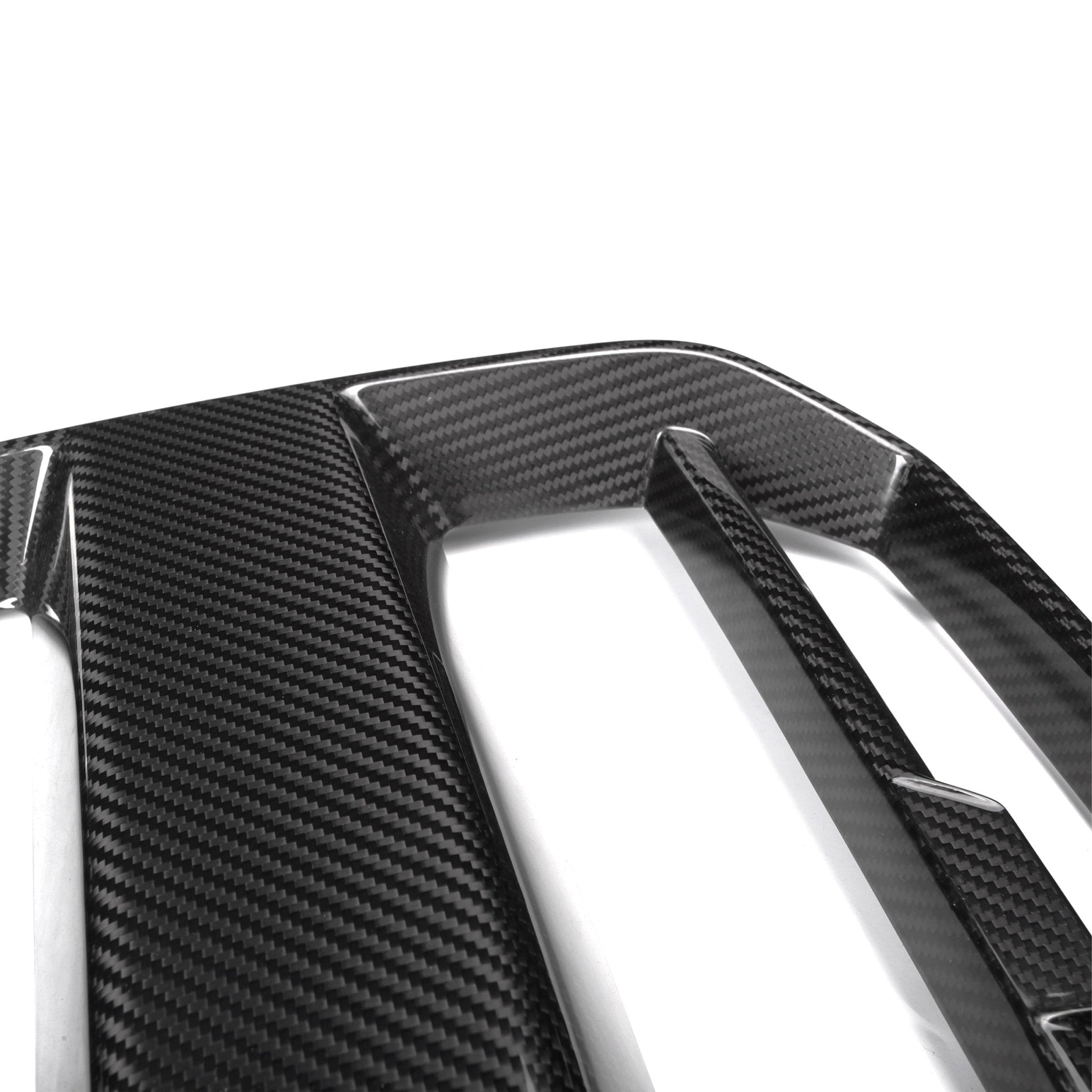 BMW G80 G81 M3 & G82 G83 M4 Pre-Preg Carbon Fibre GT Front Kidney Grilles by FORM (2021+) - AUTOID® - Front Grille - FORM Industries