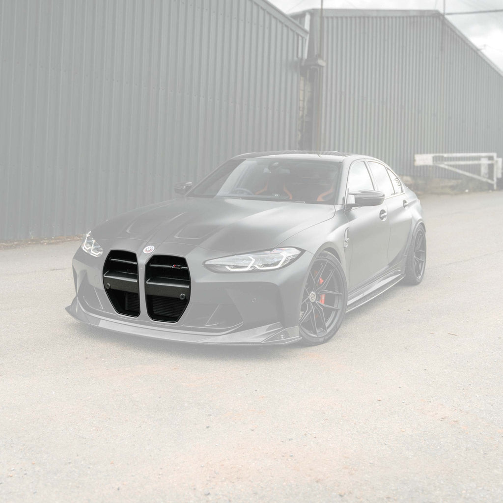 BMW G80 G81 M3 & G82 G83 M4 Pre-Preg Carbon Fibre GT Front Kidney Grilles by FORM (2021+) - AUTOID® - Front Grille - FORM Industries