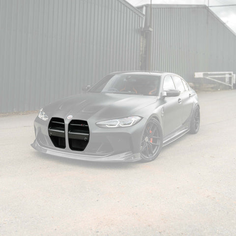 BMW G80 G81 M3 & G82 G83 M4 Pre-Preg Carbon Fibre GT Front Kidney Grilles by FORM (2021+) - AUTOID® - Front Grille - FORM Industries