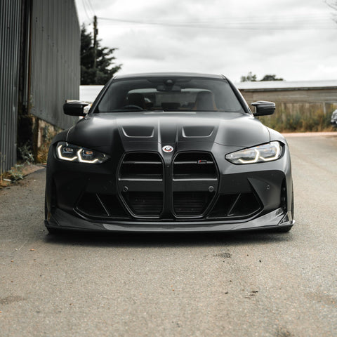 BMW G80 G81 M3 & G82 G83 M4 Pre-Preg Carbon Fibre GT Front Kidney Grilles by FORM (2021+) - AUTOID® - Front Grille - FORM Industries
