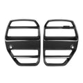 BMW G80 G81 M3 & G82 G83 M4 Pre - Preg Carbon Fibre GT Front Kidney Grilles by TRE (2021+) - AUTOID - Front Grille - TRE