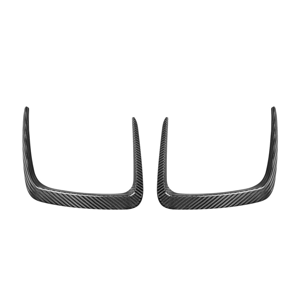 BMW G80 G81 M3 & G82 G83 M4 Pre-Preg Carbon Fibre Hood Vent Trims by FORM (2021+) - AUTOID® - Bumper Inserts & Trim - FORM Industries