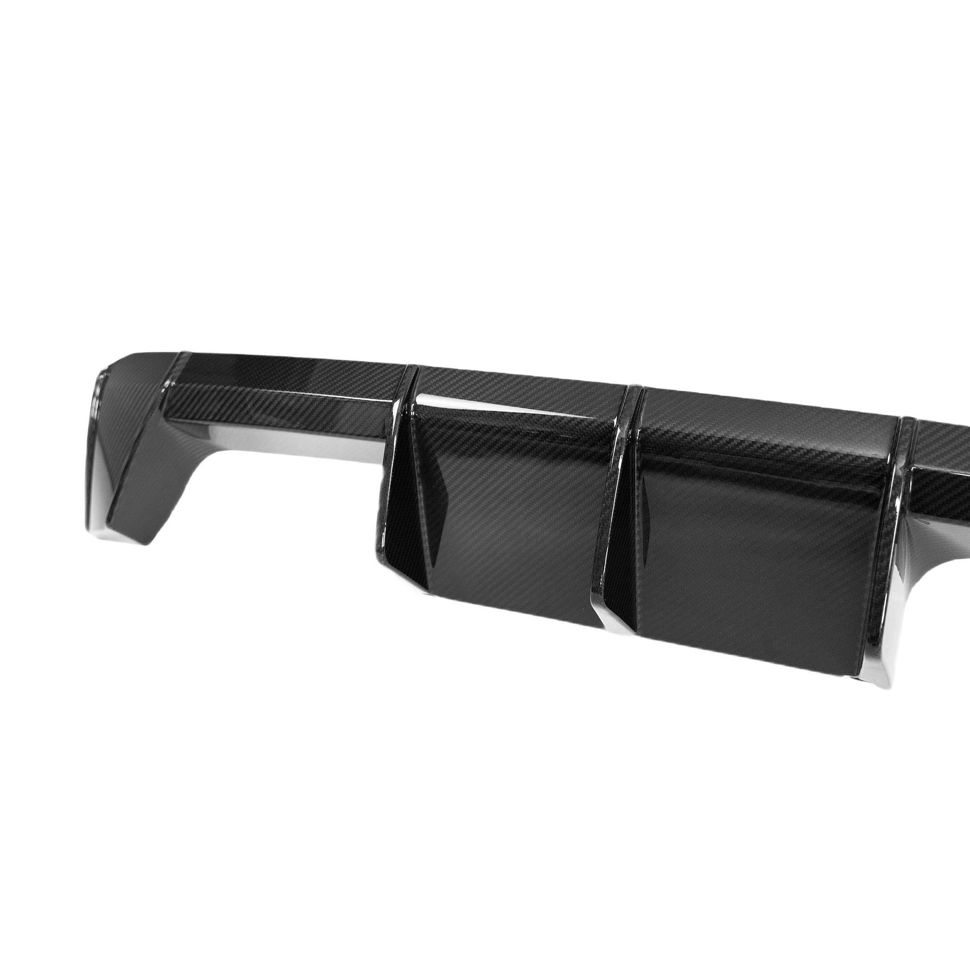 BMW G80 G81 M3 & G82 G83 M4 Pre - Preg Carbon Fibre OEM Style Rear Diffuser by TRE (2021+) - AUTOID - Rear Diffusers - TRE