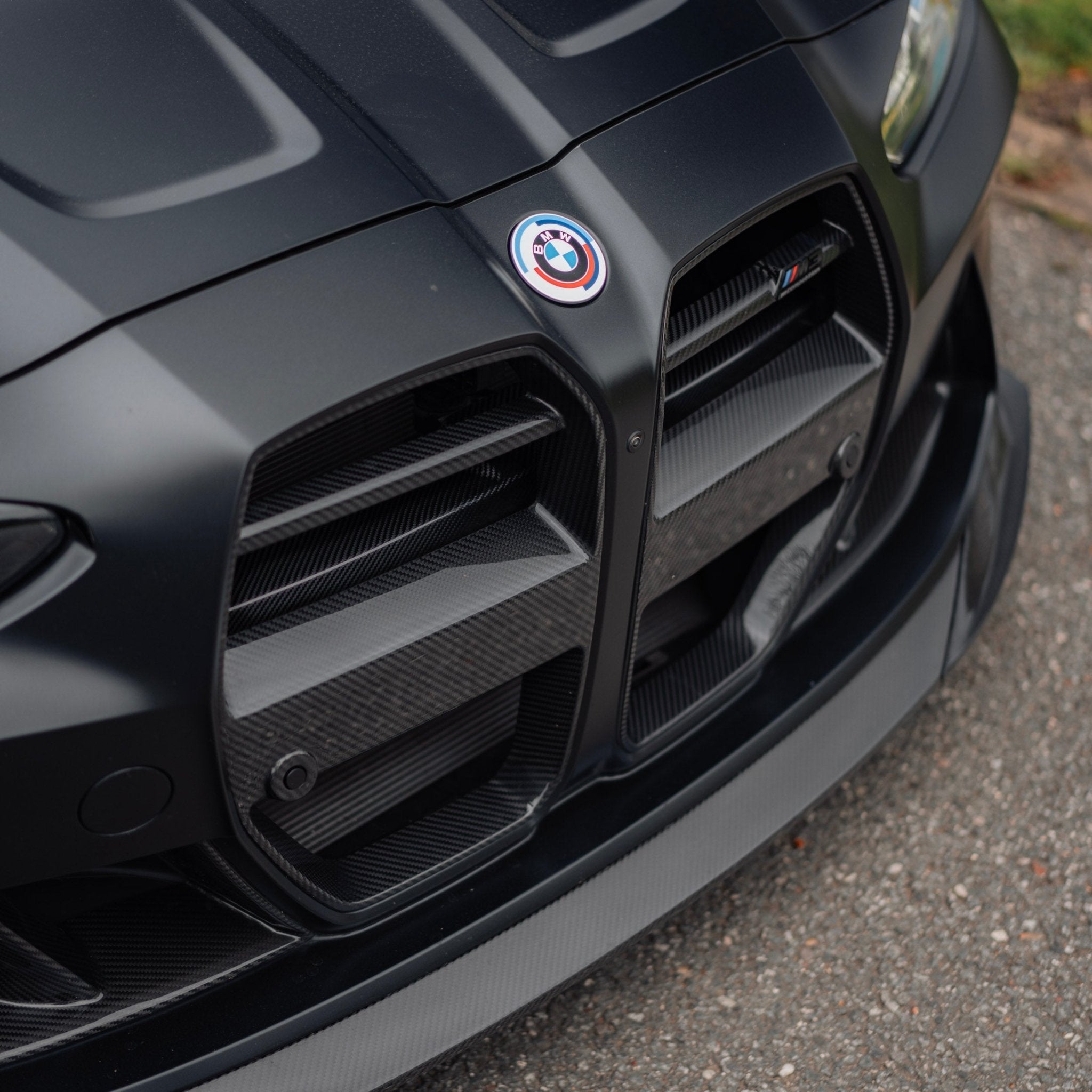 BMW G80 G81 M3 & G82 G83 M4 Pre-Preg Carbon Fibre PR-1 Foam Crash Bar Cover by TREVORA (2021+) - AUTOID® - Rear Diffusers - TREVORA