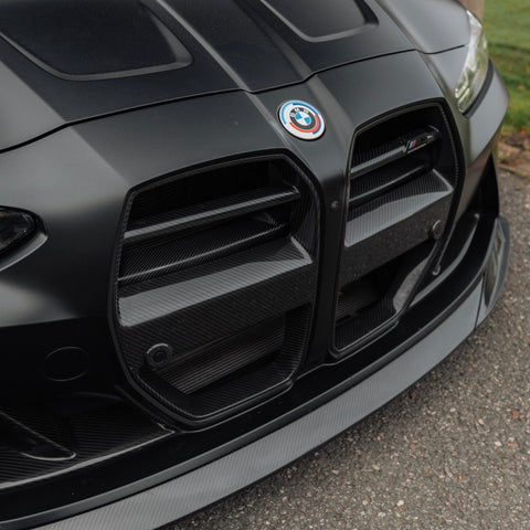 BMW G80 G81 M3 & G82 G83 M4 Pre-Preg Carbon Fibre PR-1 Foam Crash Bar Cover by TREVORA (2021+) - AUTOID® - Rear Diffusers - TREVORA