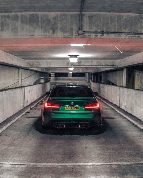 BMW G80 G81 M3 & G82 G83 M4 Pre-Preg Carbon Fibre Rear Diffuser by FORM (2021+) - AUTOID® - Rear Diffusers - FORM Industries
