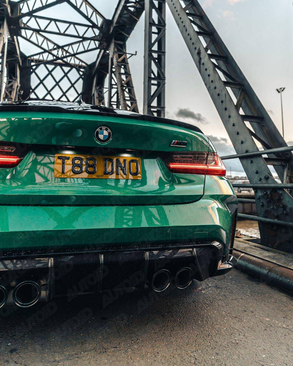 BMW G80 G81 M3 & G82 G83 M4 Pre-Preg Carbon Fibre Rear Diffuser by FORM (2021+) - AUTOID® - Rear Diffusers - FORM Industries