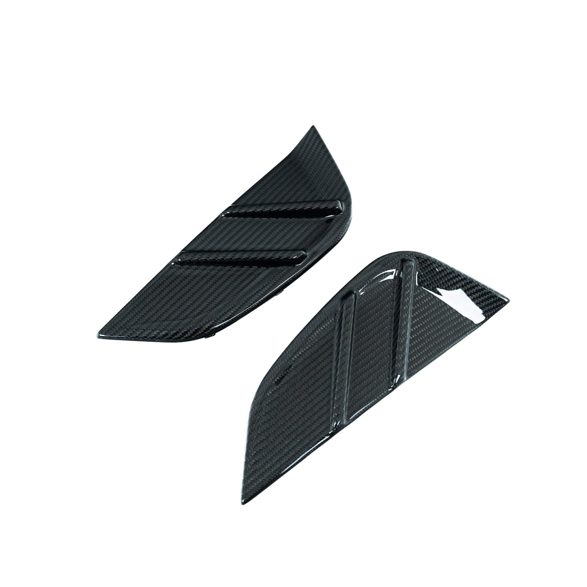 BMW G80 G81 M3 & G82 G83 M4 Pre - Preg Carbon Fibre Side Fender Badge Covers by TRE (2021+) - AUTOID - Fender Trim - TRE