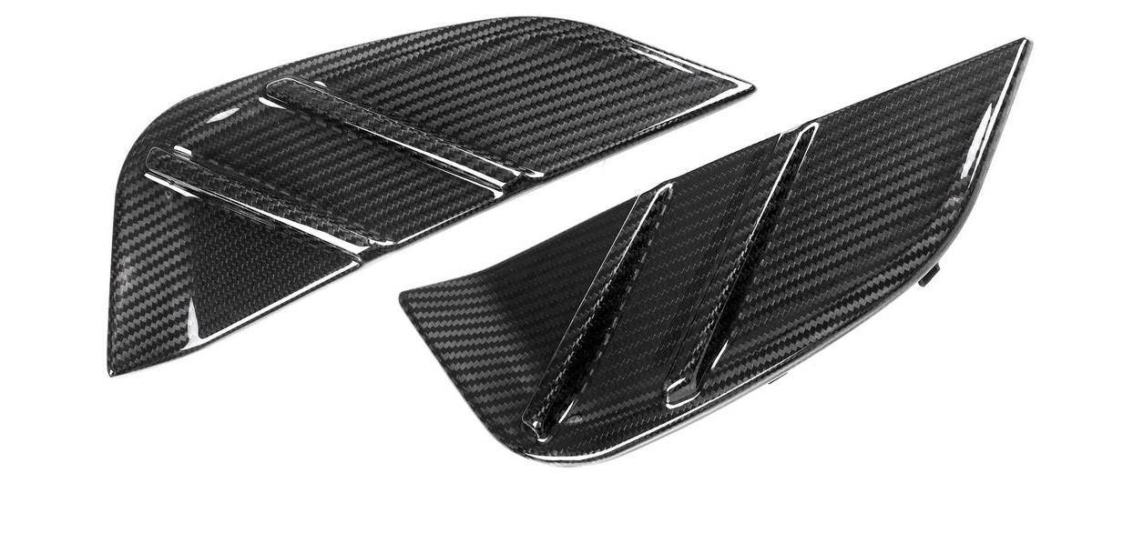 BMW G80 G81 M3 & G82 G83 M4 Pre - Preg Carbon Fibre Side Fender Badge Covers by TRE (2021+) - AUTOID - Fender Trim - TRE