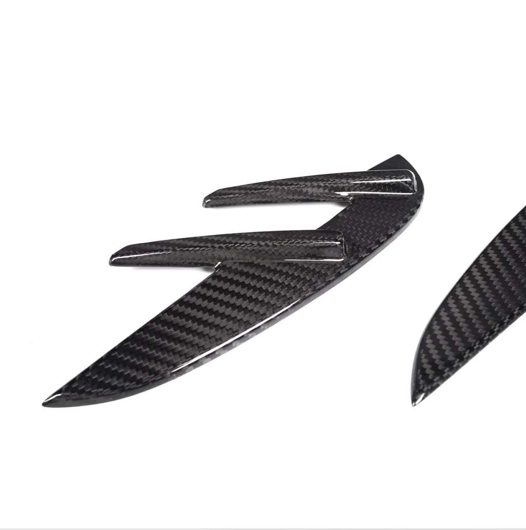 BMW G80 G81 M3 & G82 G83 M4 Pre-Preg Carbon Fibre Side Fender Trim Covers by FORM (2021+) - AUTOID® - Fender Trim - FORM Industries