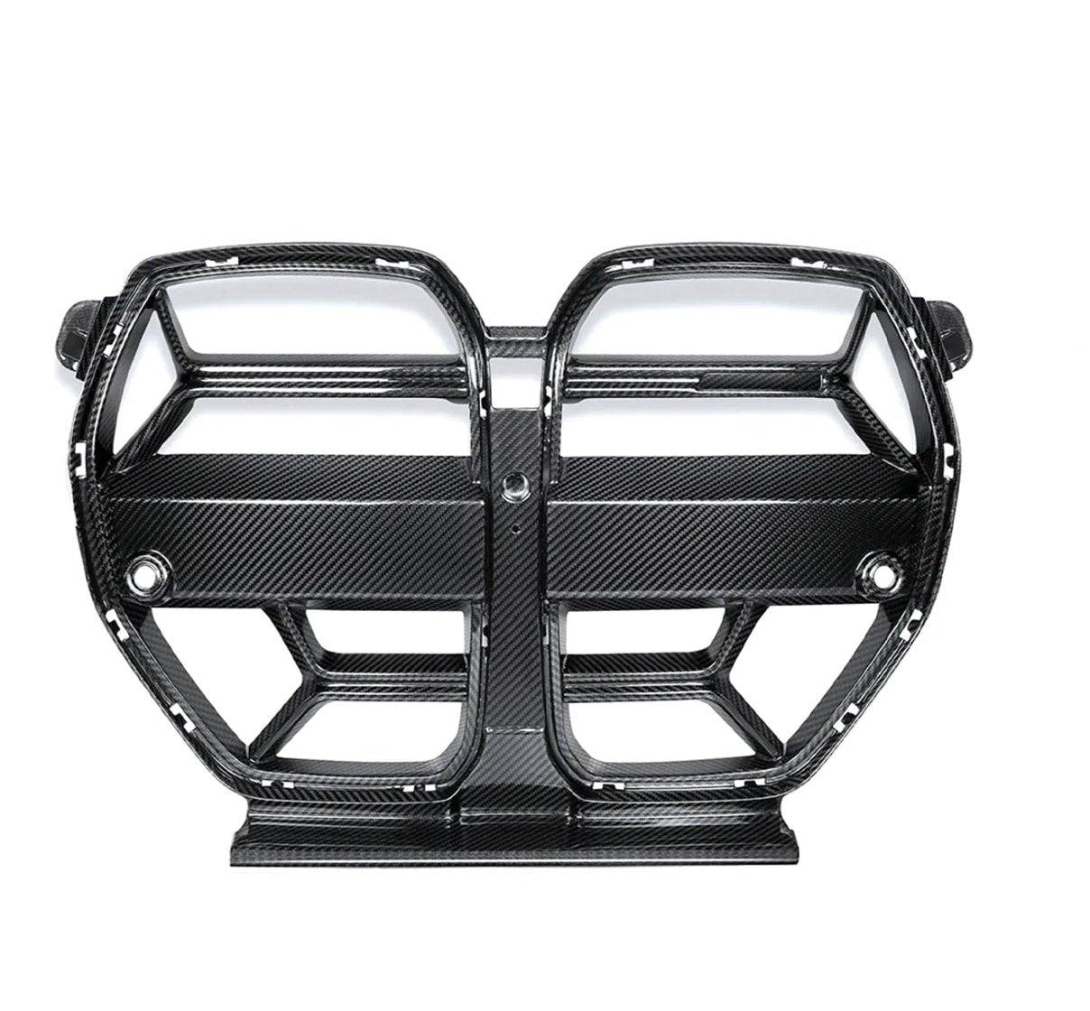 BMW G80 G81 M3 & G82 G83 M4 Pre-Preg Carbon Fibre T-CSL Front Kidney Grilles by FORM (2021+) - AUTOID® - Front Grille - FORM Industries