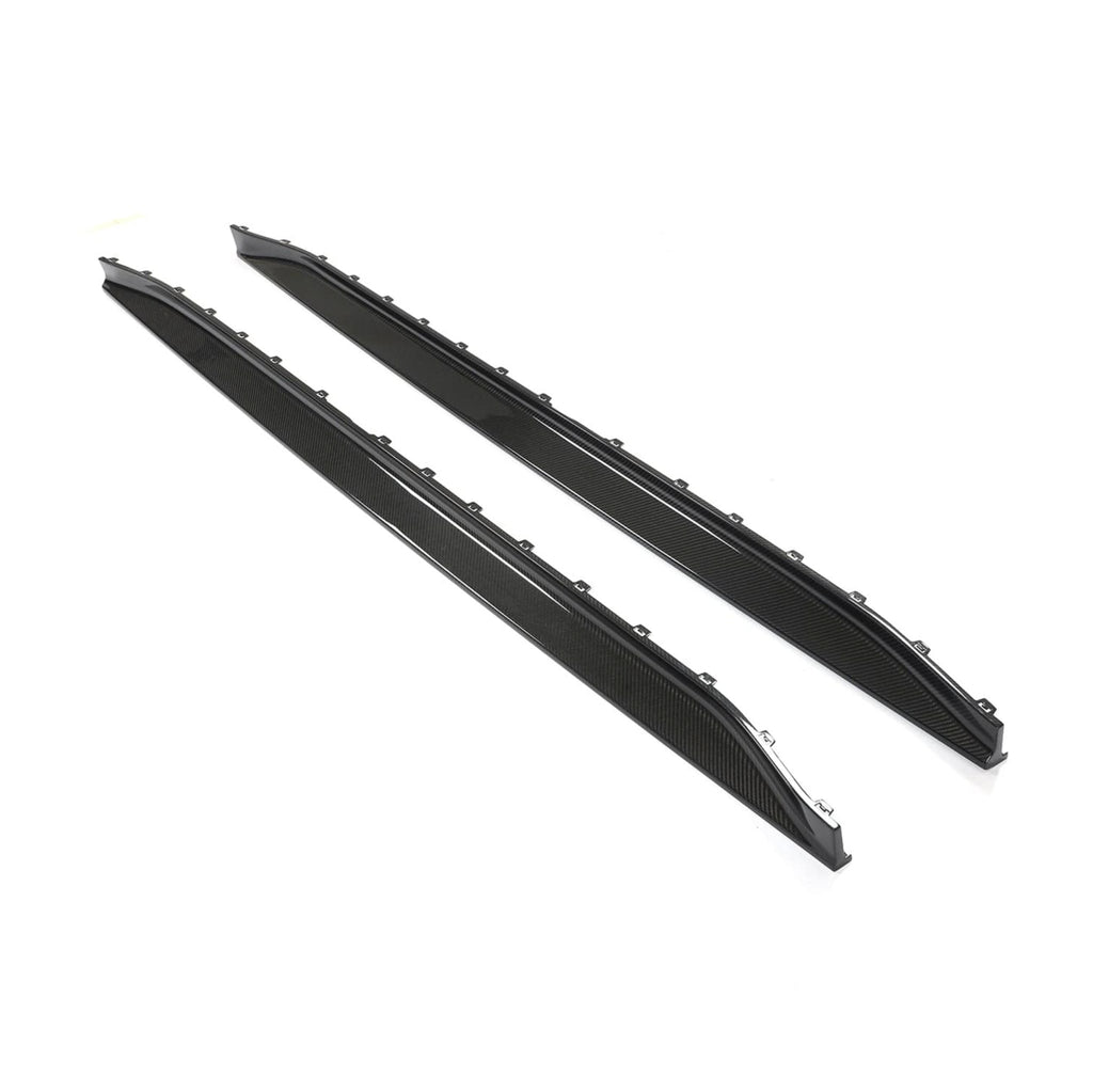 BMW G80 G81 M3 & G82 M4 Pre - Preg Carbon Fibre OEM Style Side Skirts by Form Industries (2021+) - AUTOID - Side Skirts & Winglets - Form Industries
