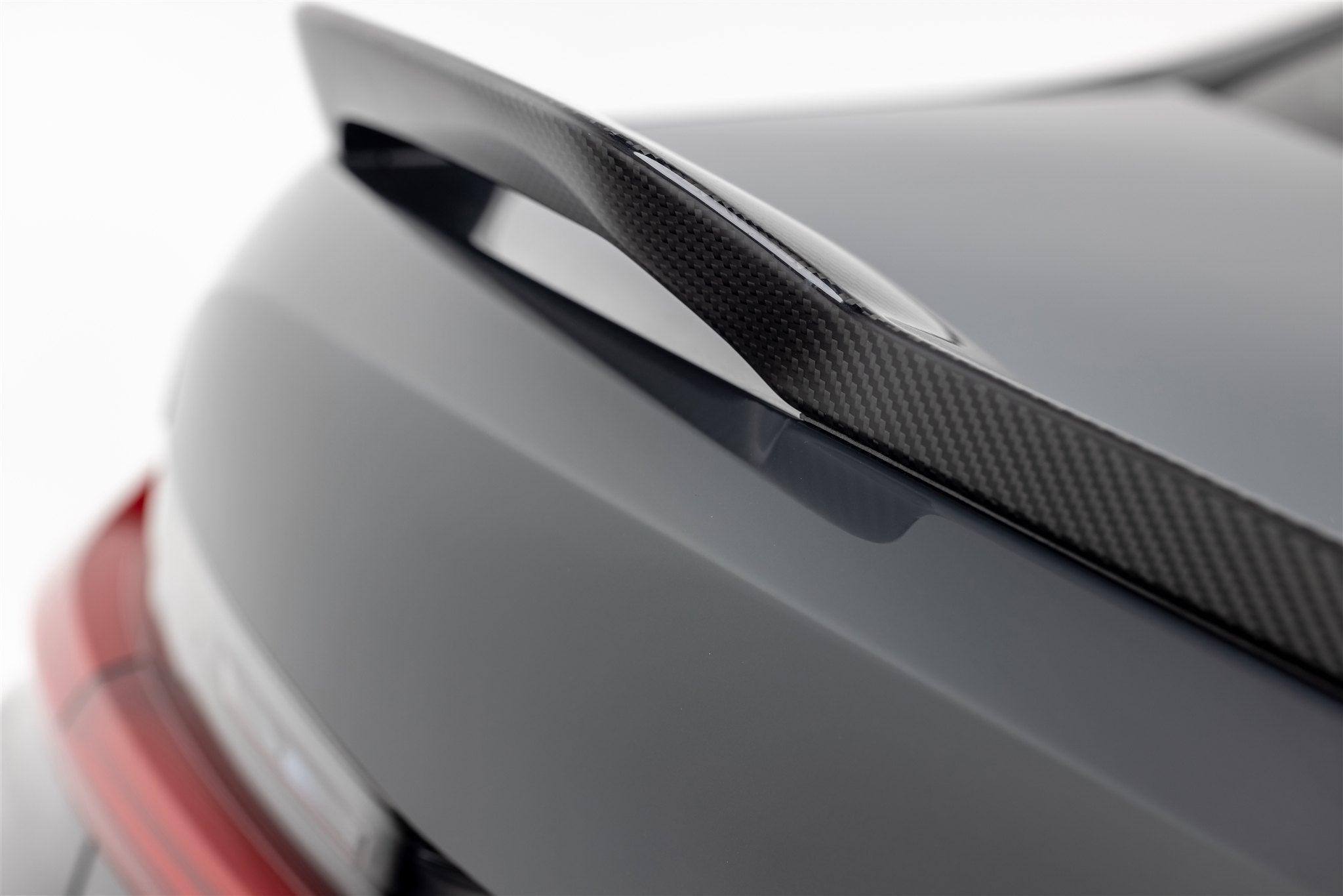 BMW G80 M3 Carbon Fibre VRS Aero Decklid Spoiler by Vorsteiner (2020+) - AUTOID - Rear Spoilers - Vorsteiner