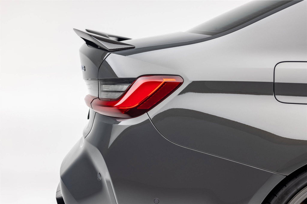 BMW G80 M3 Carbon Fibre VRS Aero Decklid Spoiler by Vorsteiner (2020+) - AUTOID® - Rear Spoilers - Vorsteiner