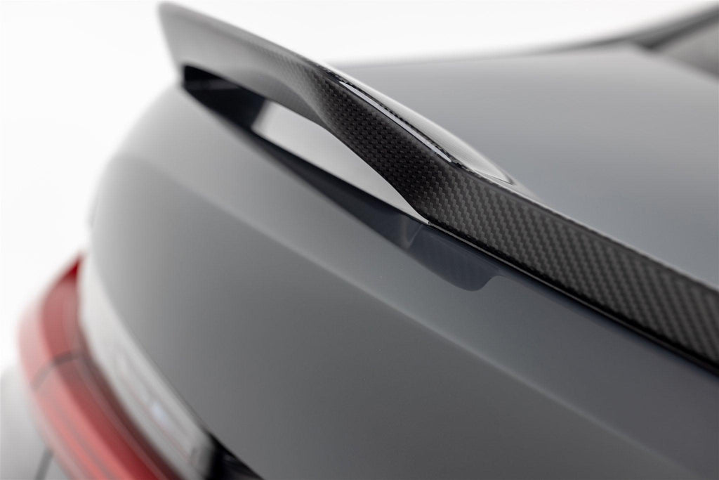 BMW G80 M3 Carbon Fibre VRS Aero Decklid Spoiler by Vorsteiner (2020+) - AUTOID® - Rear Spoilers - Vorsteiner