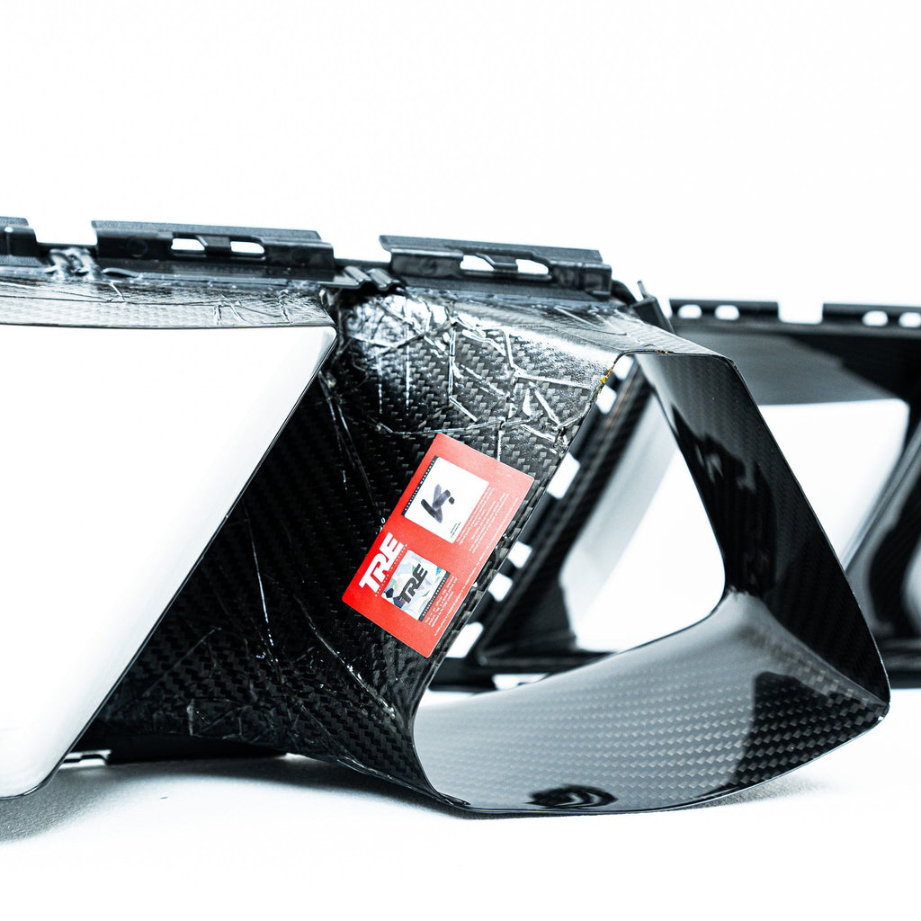 BMW G80 M3 & G82 M4 Pre-Preg Carbon Fibre Performance Front Ducts by FORM (2021+) - AUTOID® - Bumper Inserts & Trim - FORM Industries