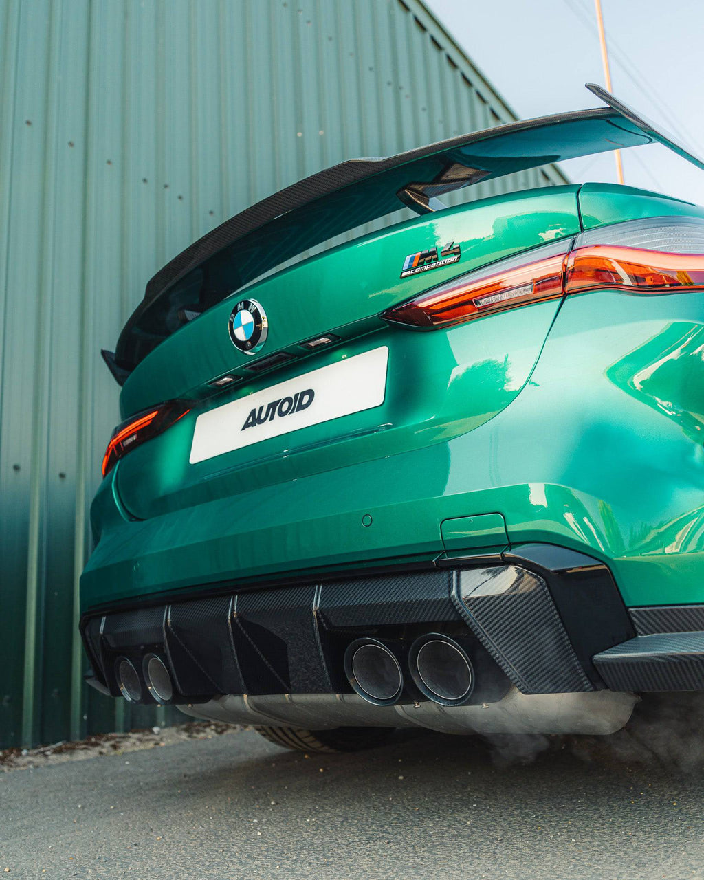 BMW G80 M3 & G82 M4 Pre-Preg Carbon Fibre Rear Spoiler Wing by FORM (2021+) - AUTOID® - Rear Wings - FORM Industries