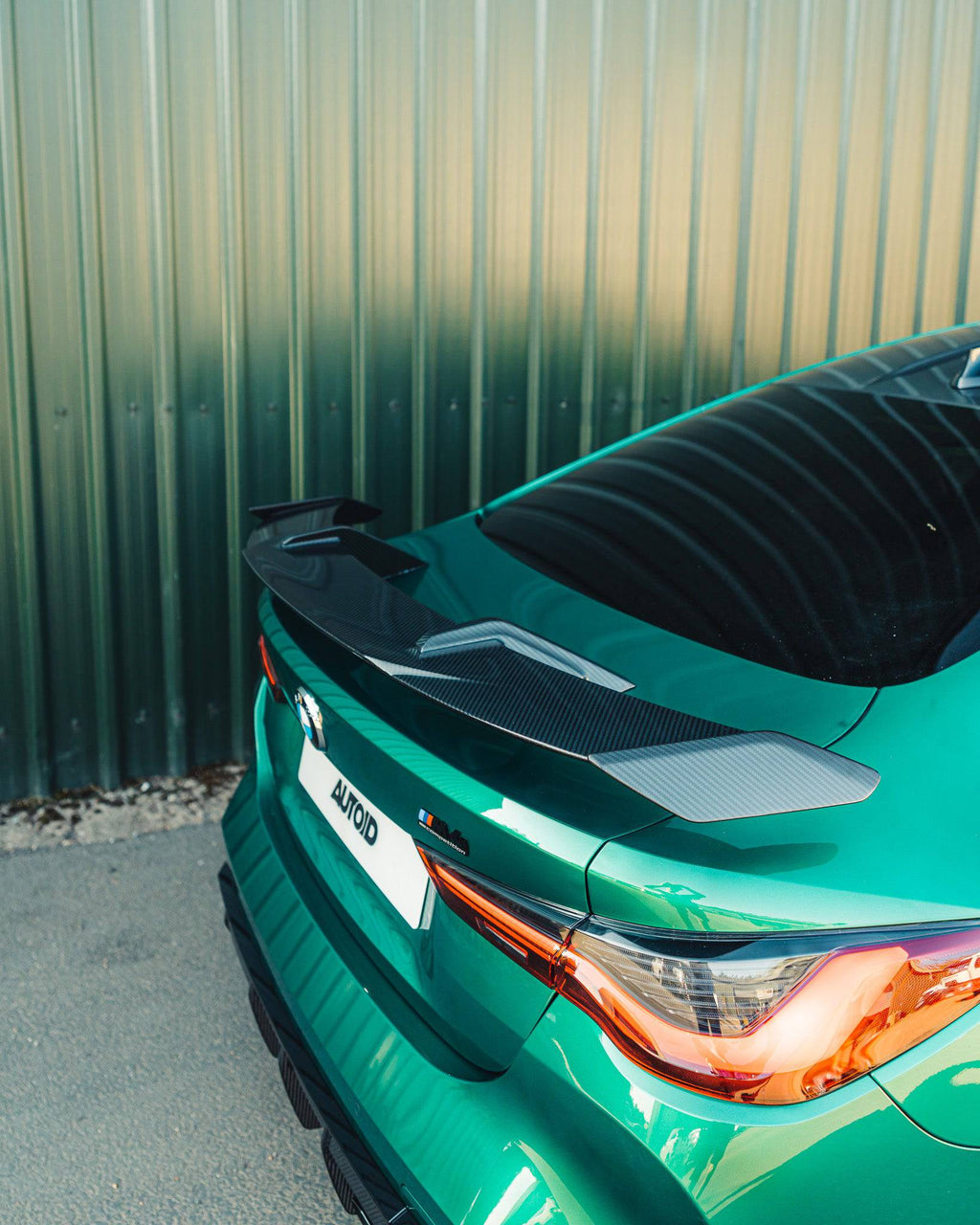 BMW G80 M3 & G82 M4 Pre-Preg Carbon Fibre Rear Spoiler Wing by FORM (2021+) - AUTOID® - Rear Wings - FORM Industries