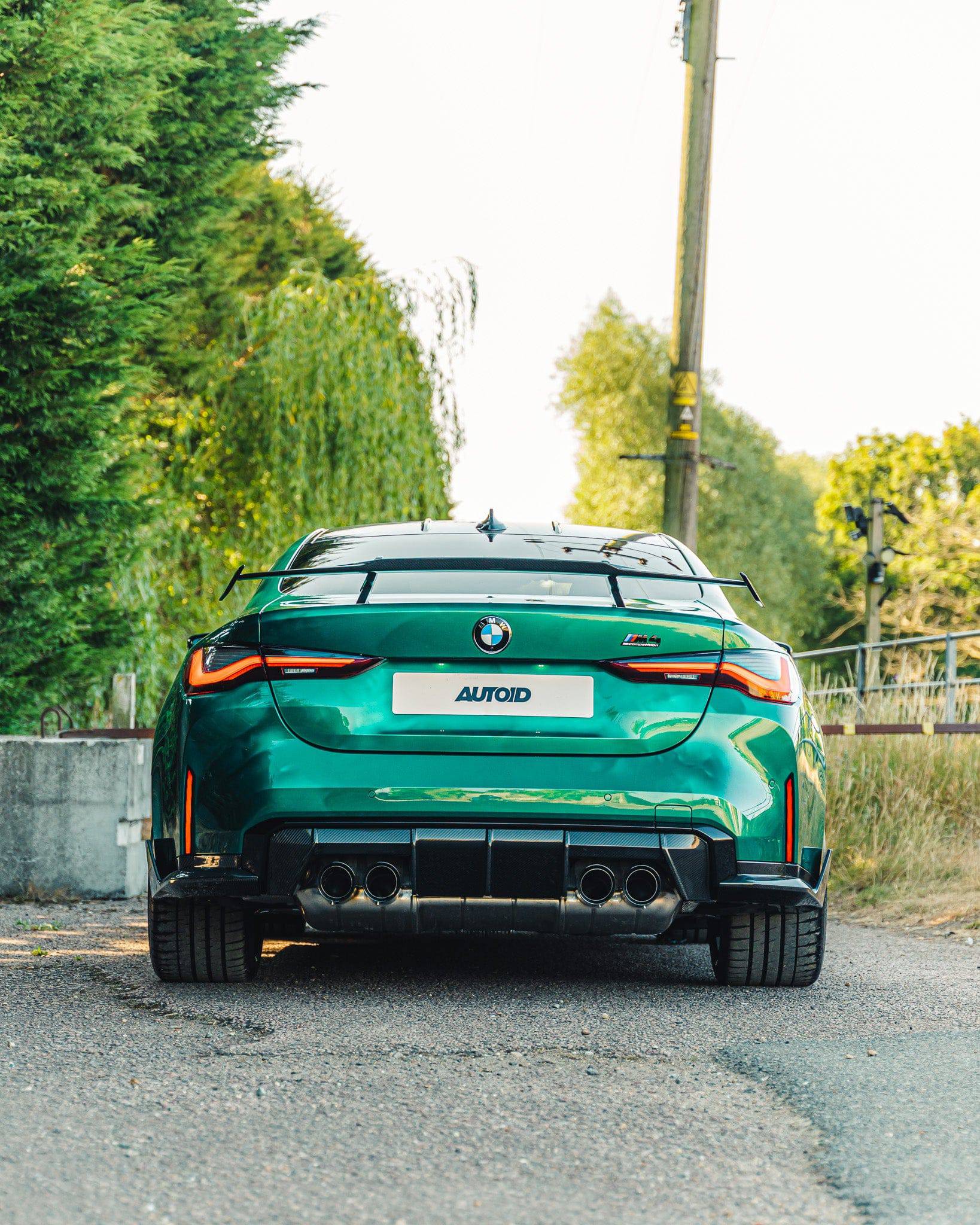 BMW G80 M3 & G82 M4 Pre-Preg Carbon Fibre Rear Spoiler Wing by FORM (2021+) - AUTOID® - Rear Wings - FORM Industries