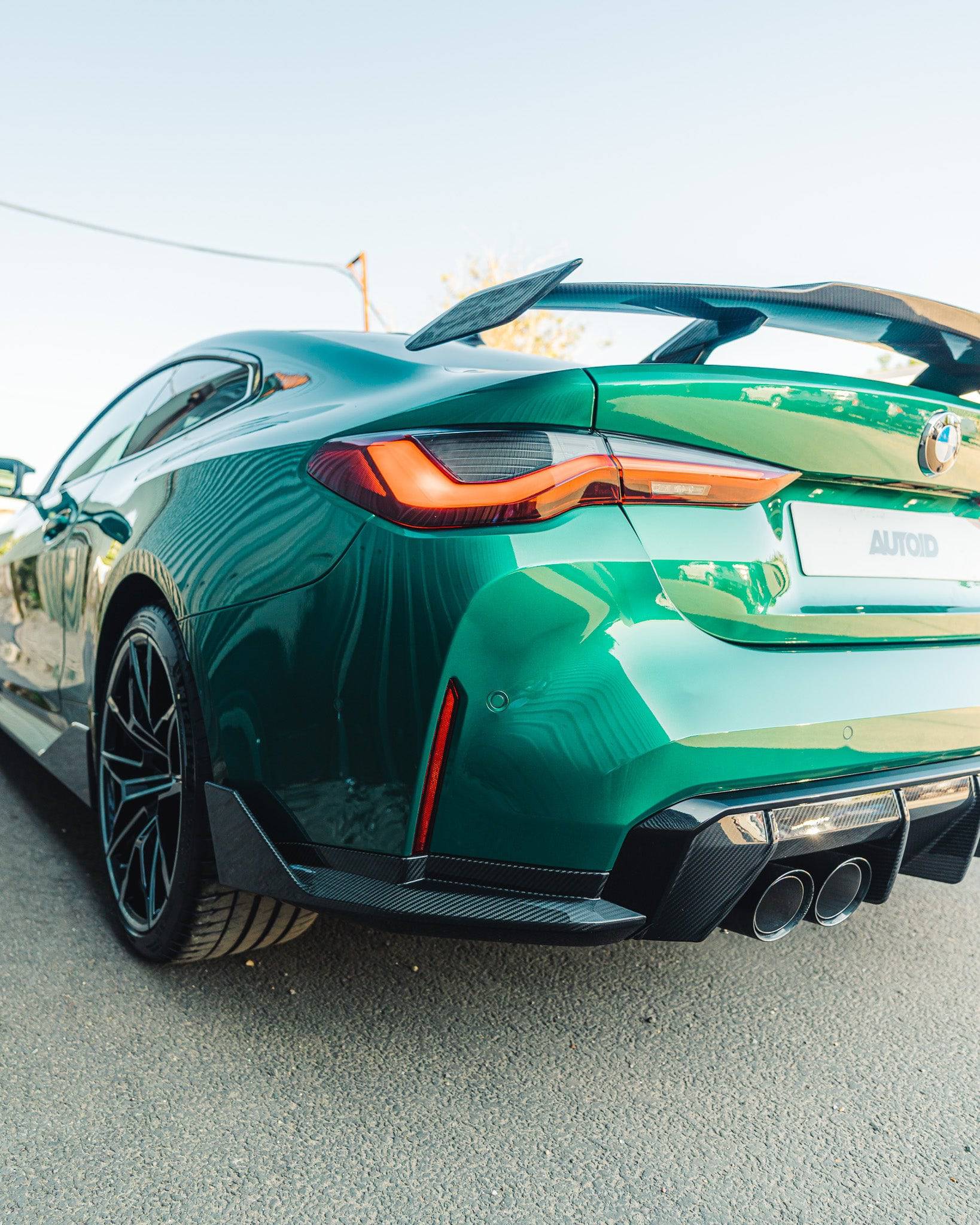 BMW G80 M3 & G82 M4 Pre-Preg Carbon Fibre Rear Winglets by FORM (2021+) - AUTOID® - Side Skirts & Winglets - FORM Industries
