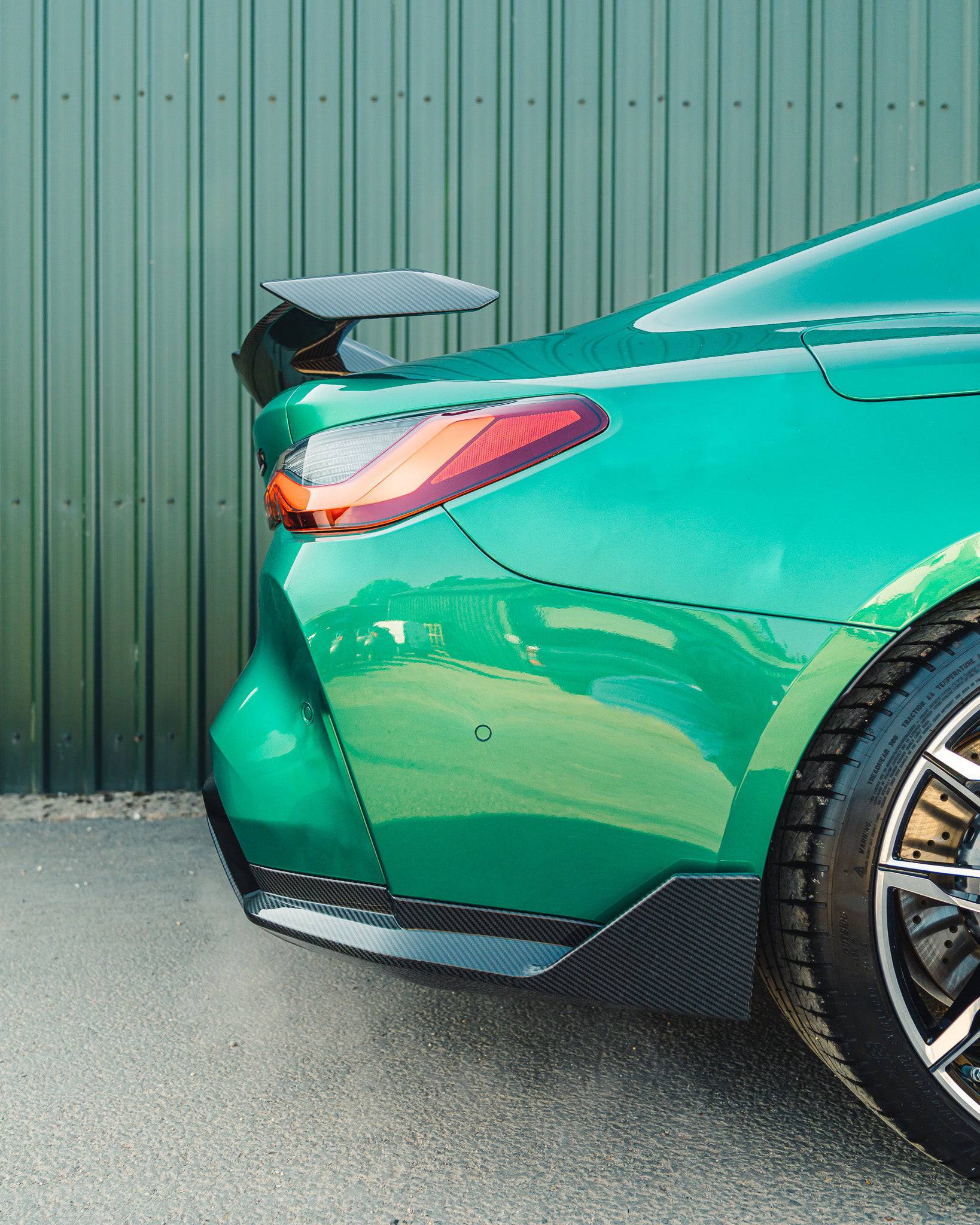 BMW G80 M3 & G82 M4 Pre-Preg Carbon Fibre Rear Winglets by FORM (2021+) - AUTOID® - Side Skirts & Winglets - FORM Industries