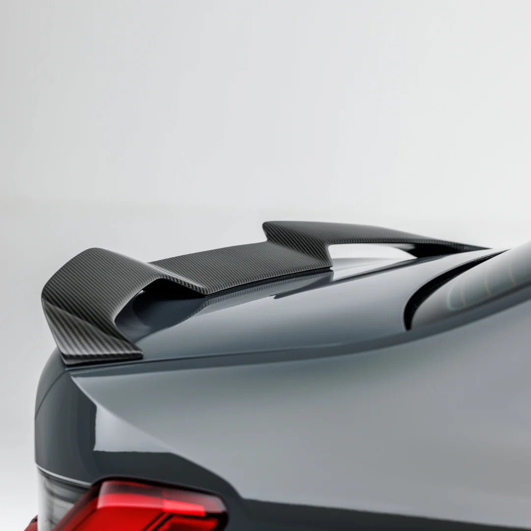 BMW G82 M4 Carbon Fibre VRS Aero Decklid Spoiler by Vorsteiner (2020+) - AUTOID - Rear Spoilers - Vorsteiner