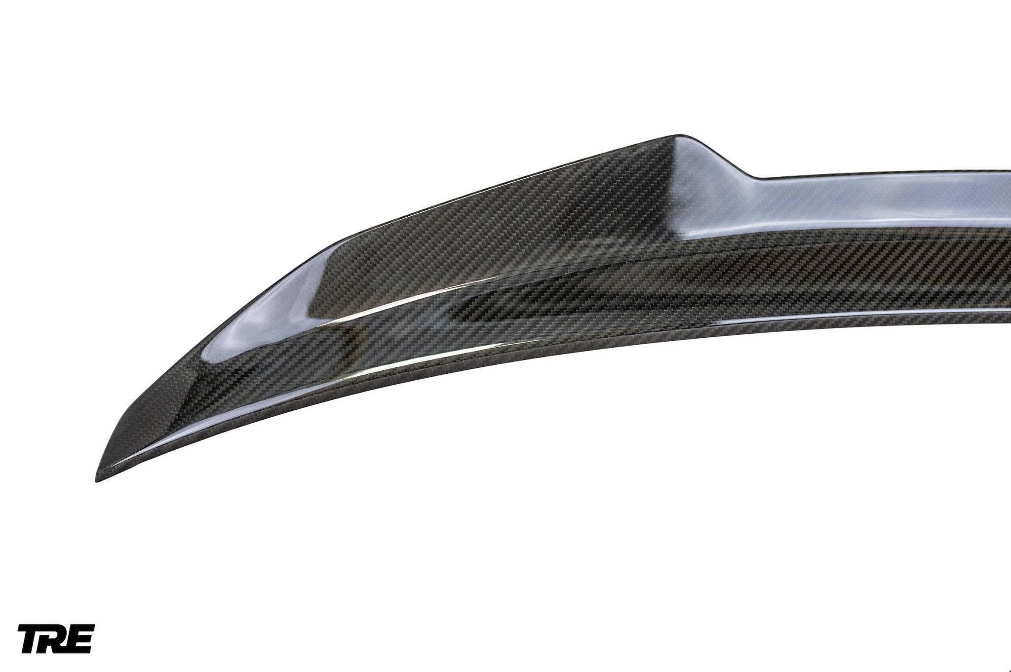 BMW G82 M4 & G22 4 Series Carbon Fibre Ducktail Rear Spoiler by TRE (2020+, G22 G82) - AUTOID - Rear Spoilers - TRE