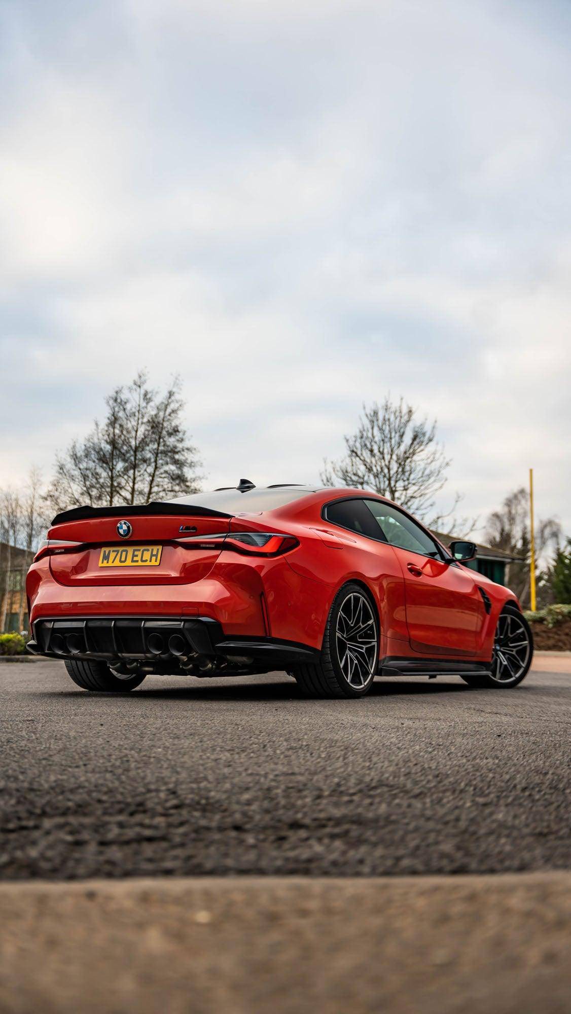 BMW G82 M4 & G22 4 Series Pre-Preg Carbon Fibre Ducktail Rear Spoiler by FORM (2020+) - AUTOID® - Rear Spoilers - FORM Industries