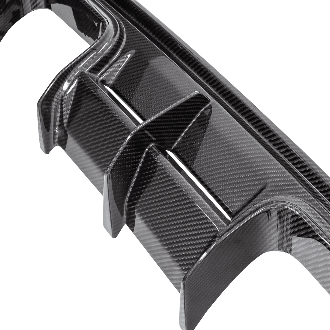 BMW G82/G83 M4 Carbon Fiber Rear Diffuser by Vorsteiner - AUTOID® - Rear Diffusers - Vorsteiner