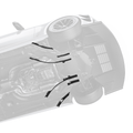 BMW G87 M2 ARD Prepreg Race Undervanes by Adro - AUTOID® - Undervanes - Adro
