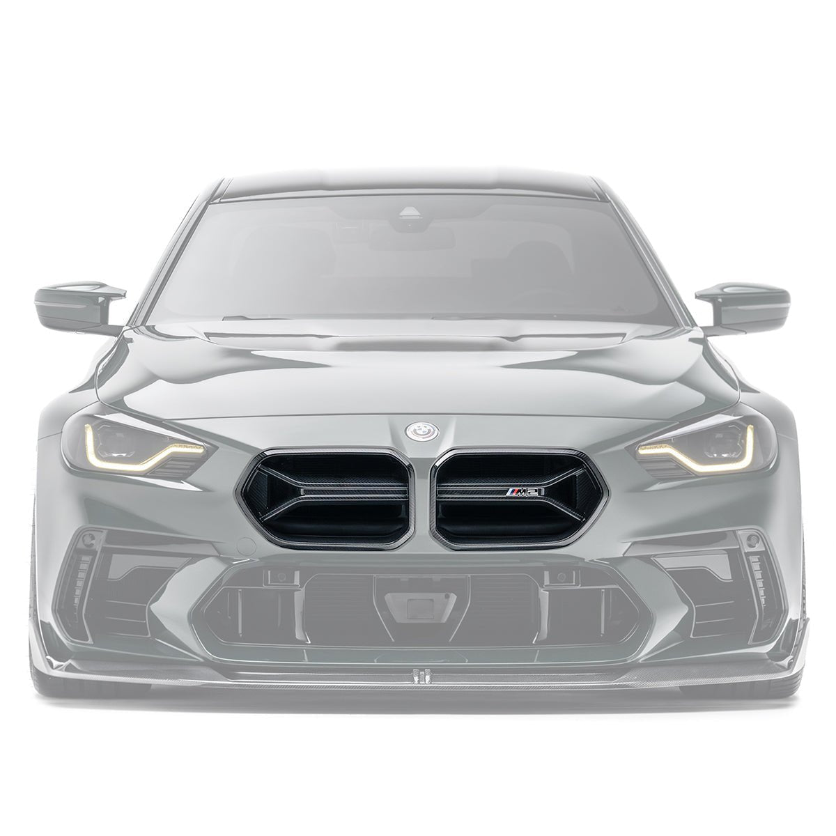 BMW G87 M2 Carbon Fiber Front Grilles for ADRO Front Bumper by ADRO - AUTOID® - Front Grille - Adro