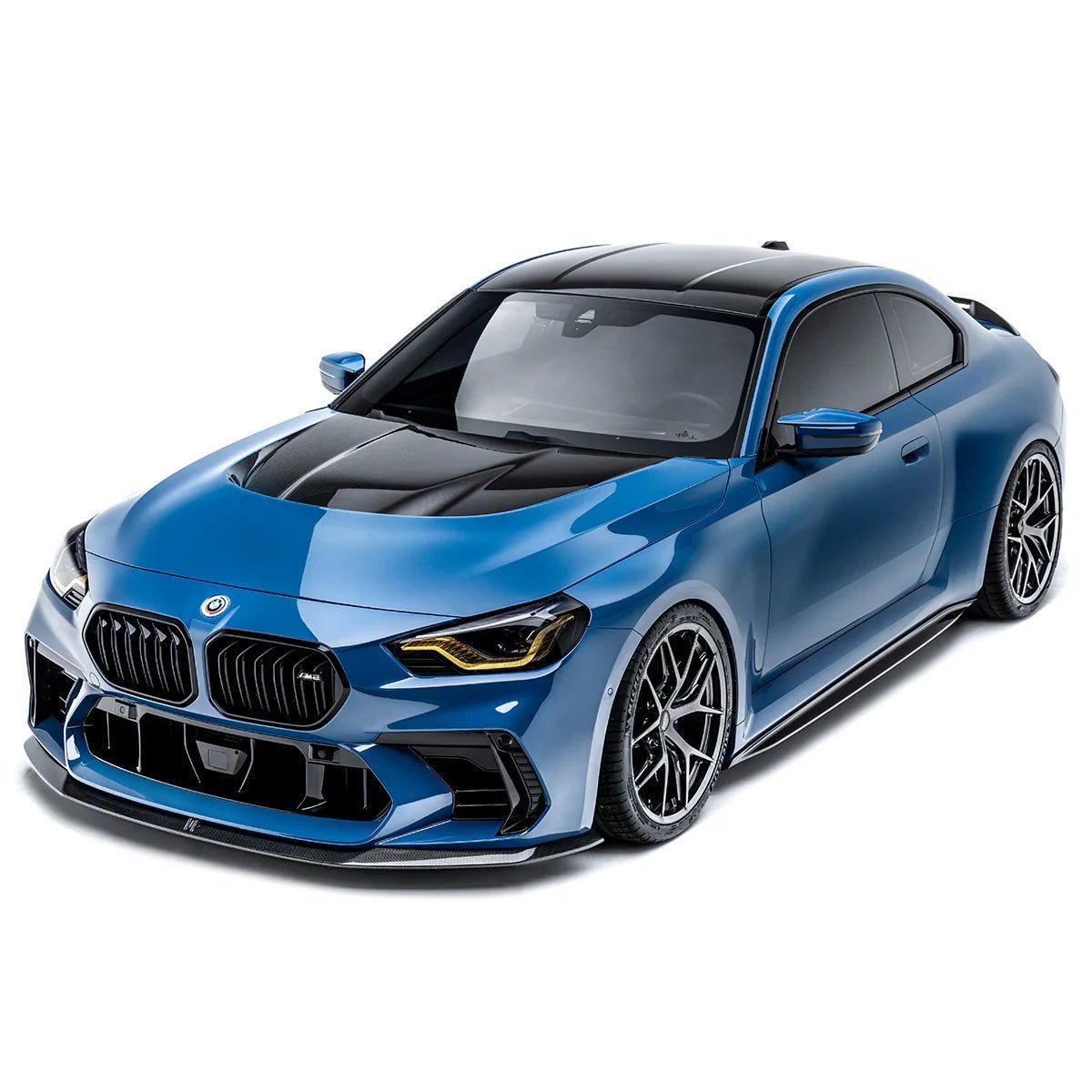 BMW G87 M2 Carbon Fibre V1 Front Lip for ADRO Front Bumper by ADRO - AUTOID - Front Lips & Splitters - Adro