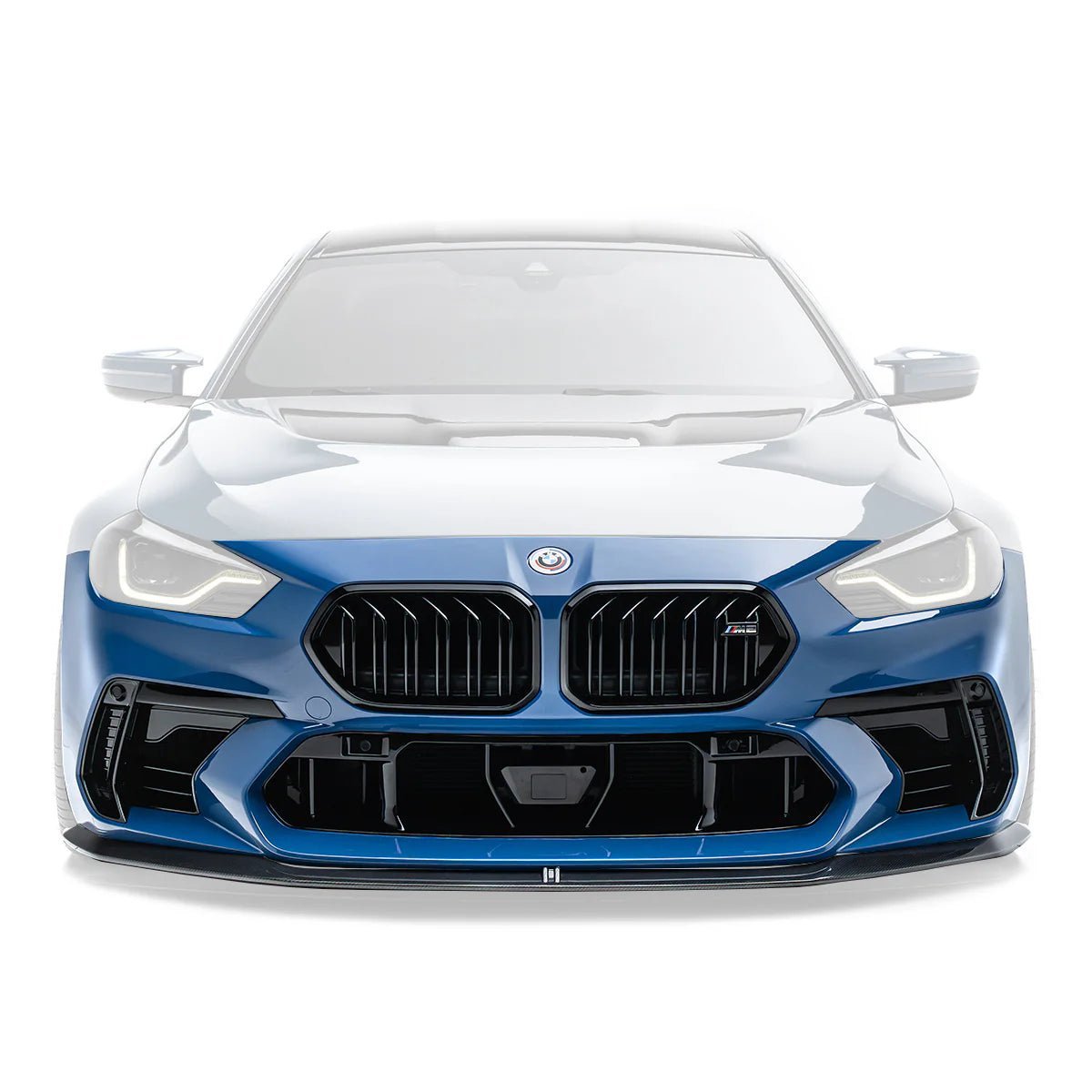 BMW G87 M2 Carbon Fibre V1 Front Lip for ADRO Front Bumper by ADRO - AUTOID - Front Lips & Splitters - Adro