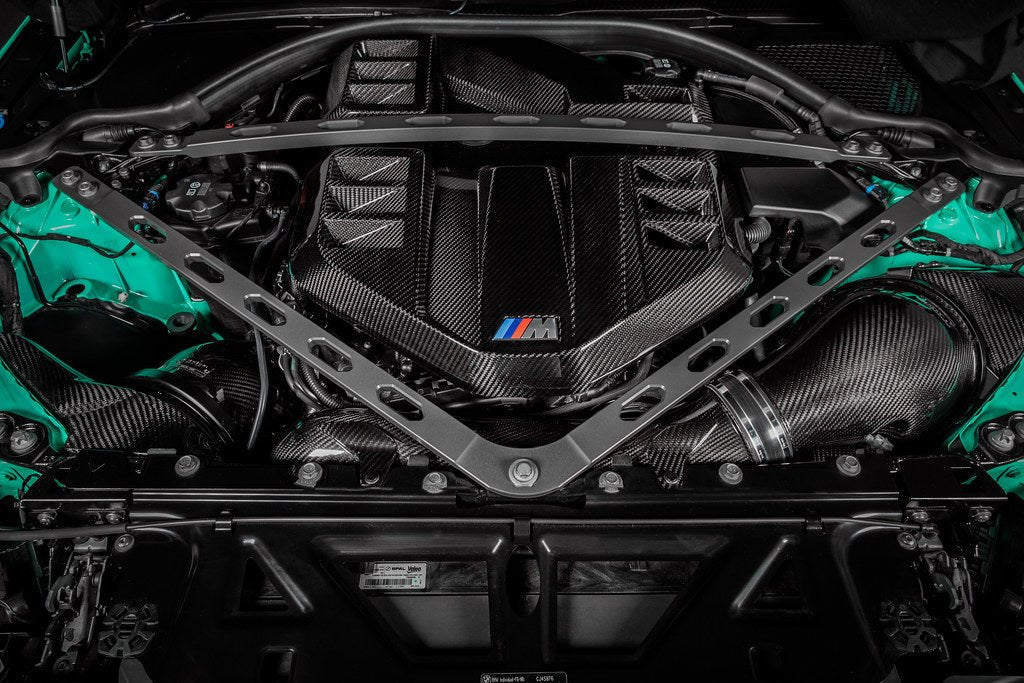 BMW G87 M2, G80 G81 M3 & G82 G84 M4 Eventuri Carbon Fibre Engine Cover (2021+) - AUTOID - Vehicle Dress Up Caps & Covers - Eventuri